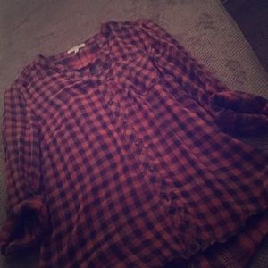 Plaid Button Up